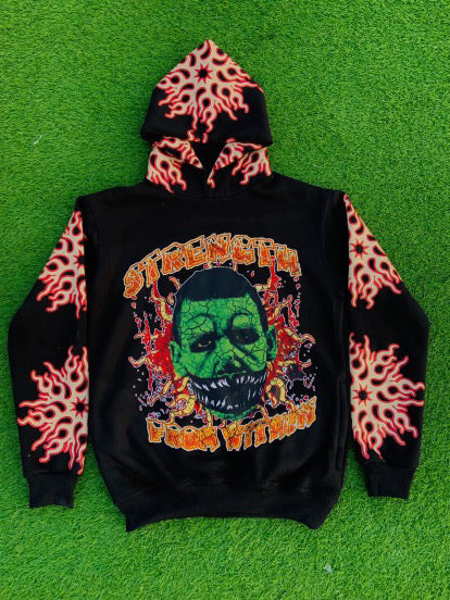 Strength From Within Graphic Hoodie