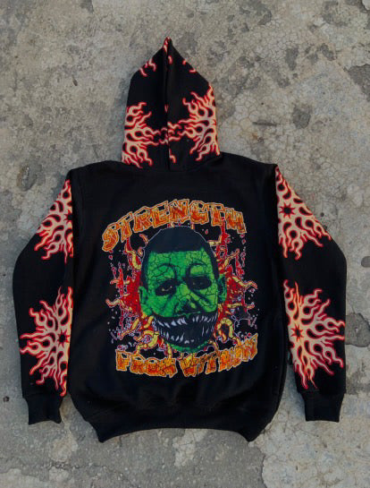 Strength From Within Graphic Hoodie